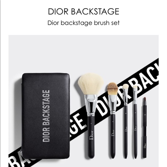 dior backstage brush set